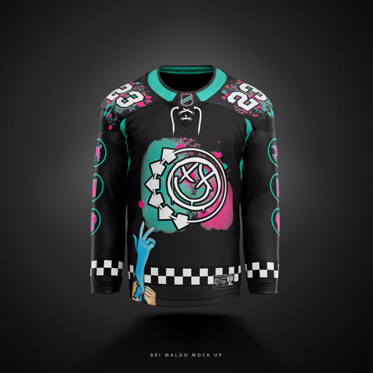 Blink 182 Hockey Jersey LIMITED LEFTOVER DROP