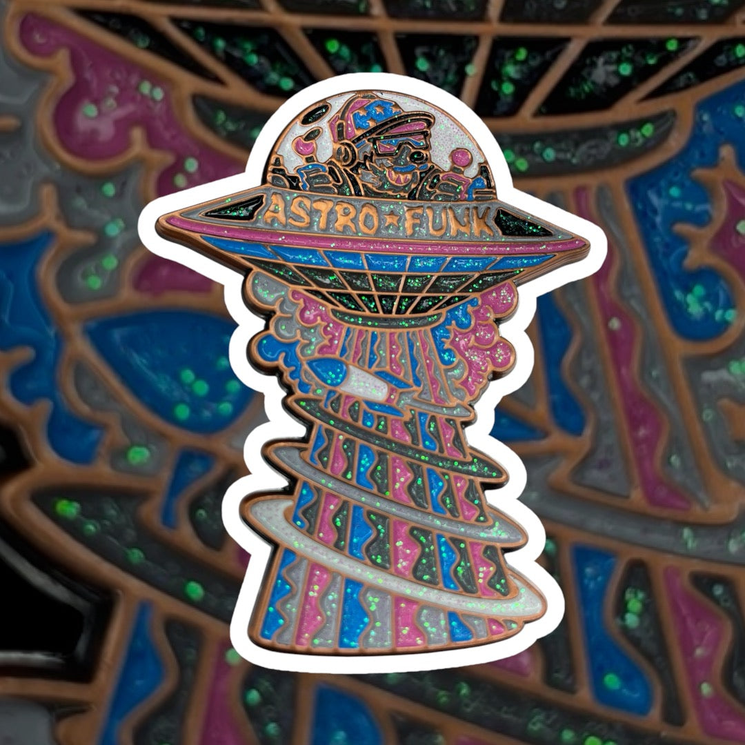 "Astro Funk" Hat Pin (5150 Dropz Asylum X KB23 PINZ)