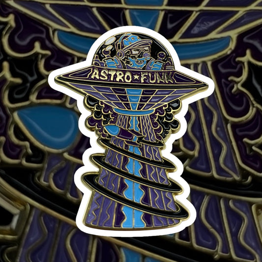 "Astro Funk" Hat Pin (5150 Dropz Asylum X KB23 PINZ)