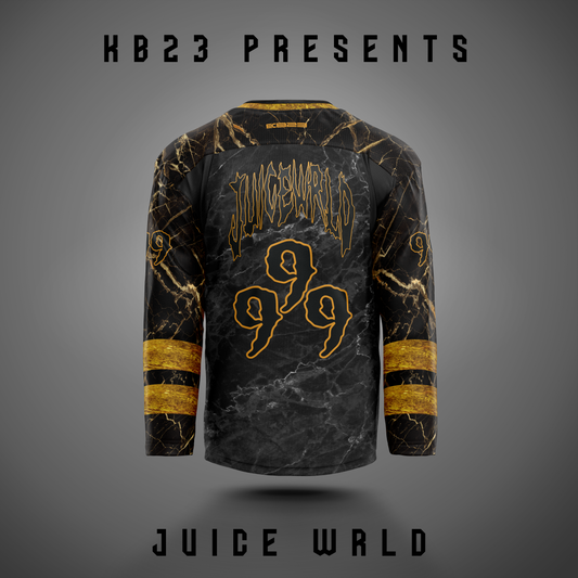 Juice Wrld Hockey Jersey Charity Run "Burn"