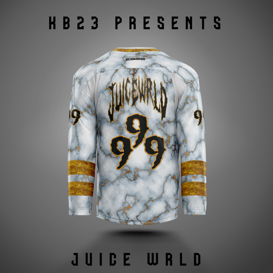 Juice Wrld Hockey Jersey Charity Run " "Fine China"