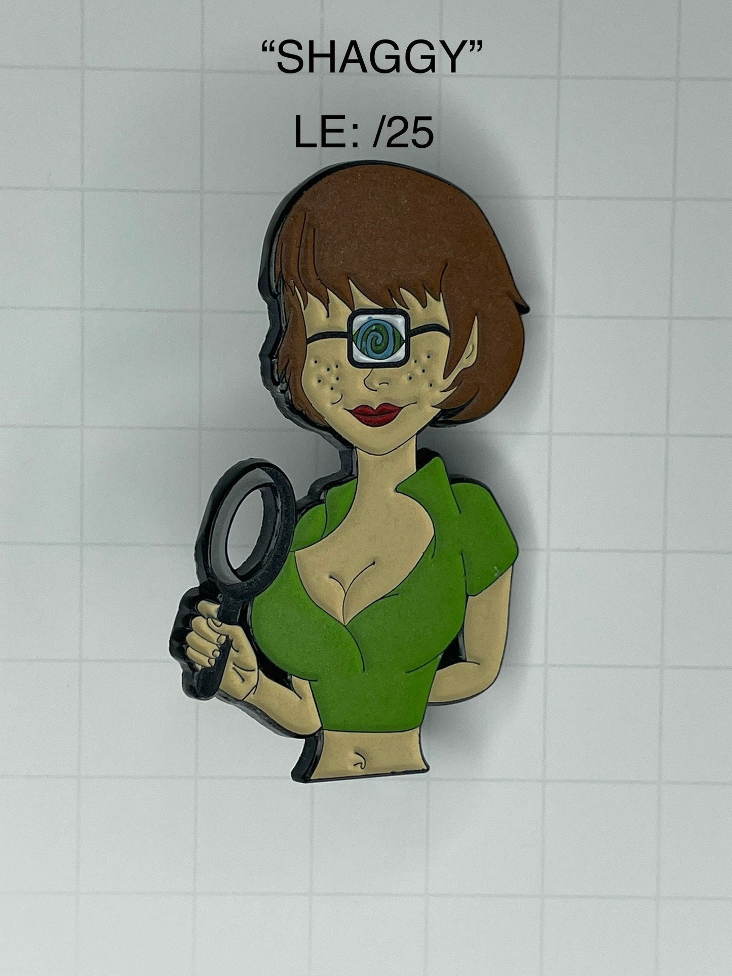 "Velma on Tronics" Hat Pin