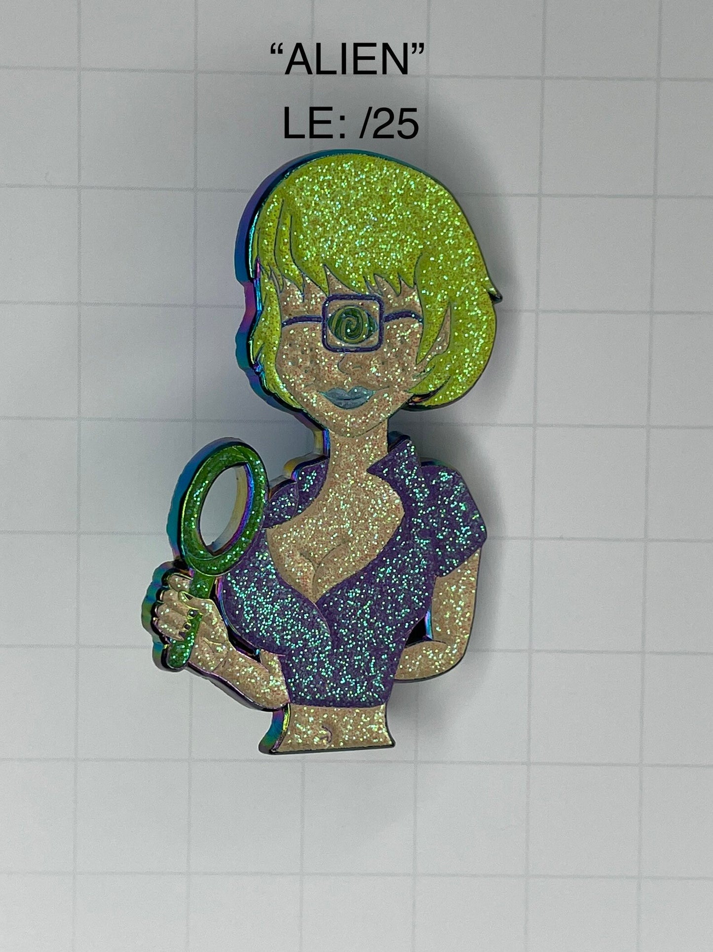 "Velma on Tronics" Hat Pin