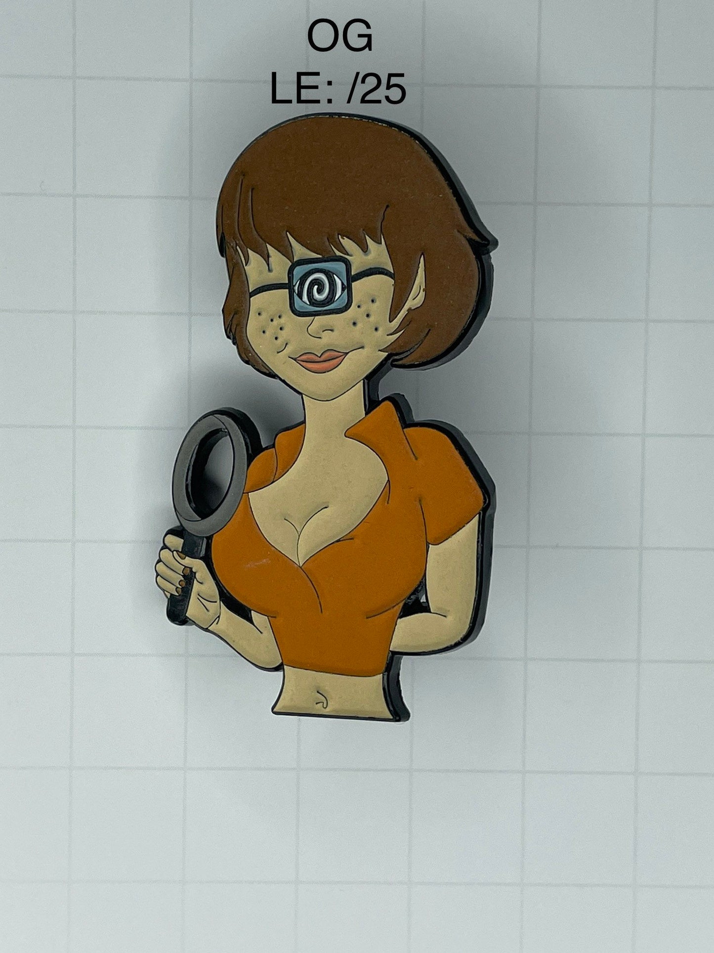 "Velma on Tronics" Hat Pin